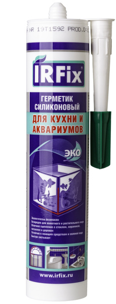 Силиконовый Герметик IRFix, Для плитки, прозрачный - купить по низким ...