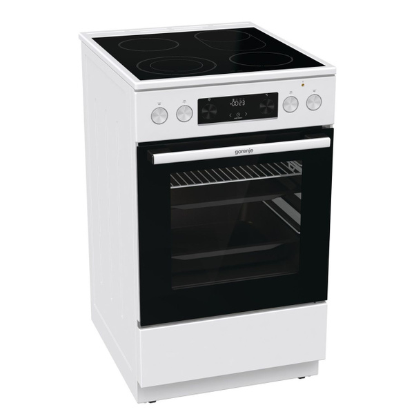 Электрическая плита (50-55 см) Gorenje GECS5C60WPA - купить по выгодной ...