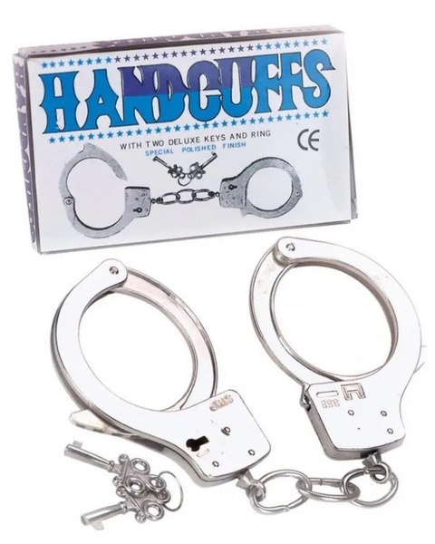 Наручники детские игрушечные , металл - купить с доставкой по выгодным ...