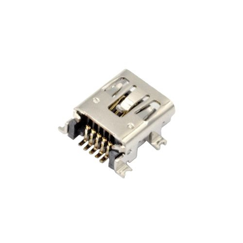 Разъем mini USB/Mini B 5pin гнездо на плату 10 шт. 5 контактов ...