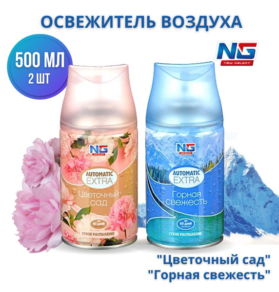 Освежитель воздуха автоматический NEW GALAXY нейтрализатор запаха ...