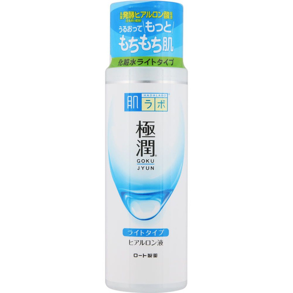 Rohto HADA LABO Gokujyun Легкий лосьон с гиалуроновой кислотой для ...