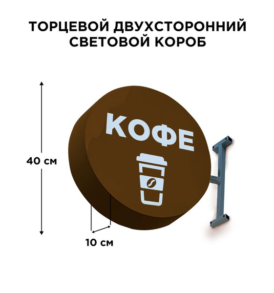 Торцевой световой короб