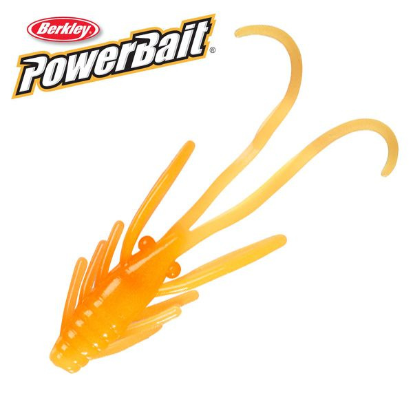 Berkley Powerbait Power Nymph 1in: Yellow Orange