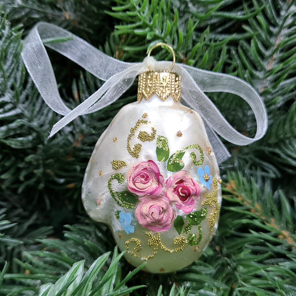 Ёлочная игрушка Irena-Co, Стекло - купить в интернет-магазине OZON с ...