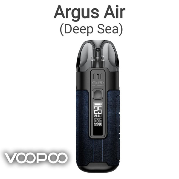 Voopoo Argus Air 900mAh Pod Kit (DEEP SEA), под вейп Вупу Аргус Эир ...