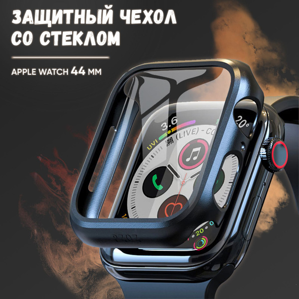 Защитный пластиковый чехол на часы Apple Watch Series 4, 5, 6, SE 44 mm ...