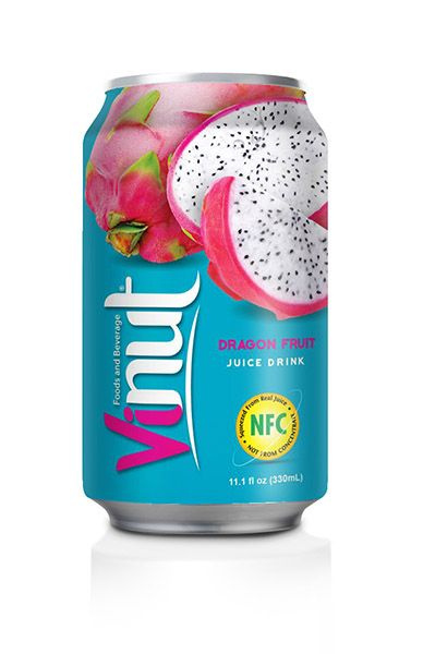 Напиток сокосодержащий Винут / Vinut Питахайя / Dragon Fruit 330 мл 24 ...