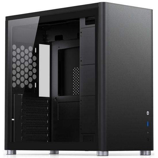 Корпус для ПК JONSBO D40 Black без БП, боковая панель из закаленного ...