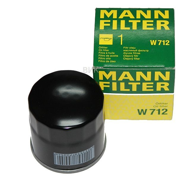 Купить Mann W712 94 Фильтр Масляный Vag