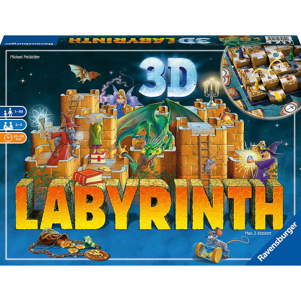 Ravensburger сумасшедший лабиринт 3d - купить с доставкой по выгодным ...