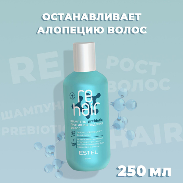 ESTEL reHAIR Шампунь-prebiotic против выпадения волос, 250 мл - купить ...
