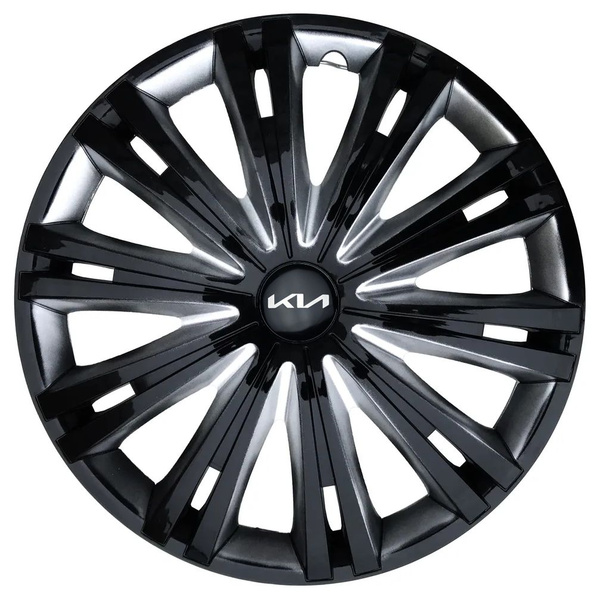 Колпаки на колеса КИА NEW ГИГА СУПЕР БЛЭК R15, 4 шт - купить по ...