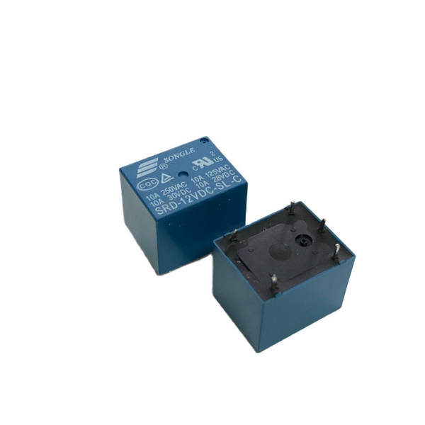 1 шт Реле электромагнитное SRD-12VDC-SL-C 12 В 10 А - купить с ...
