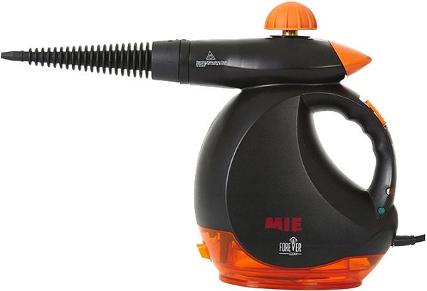 Пароочиститель MIE Forever Clean, оранжевый, черный, 1200 Вт ...