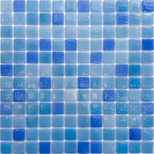 Плитка мозаика Zetoglass T-299-08 для бассейнов; для саун и хамамов ...