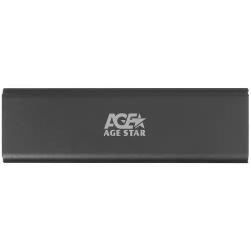 Внешний корпус M.2 NVME AgeStar , алюминий, серый 31UBNV1C (GRAY ...