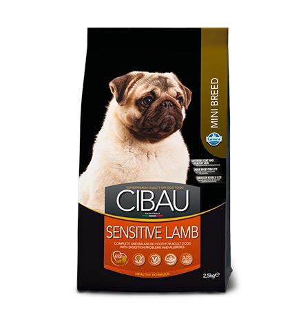 Farmina Cibau Sensitive Mini Lamb / Сухой корм Фармина для собак Мелких ...