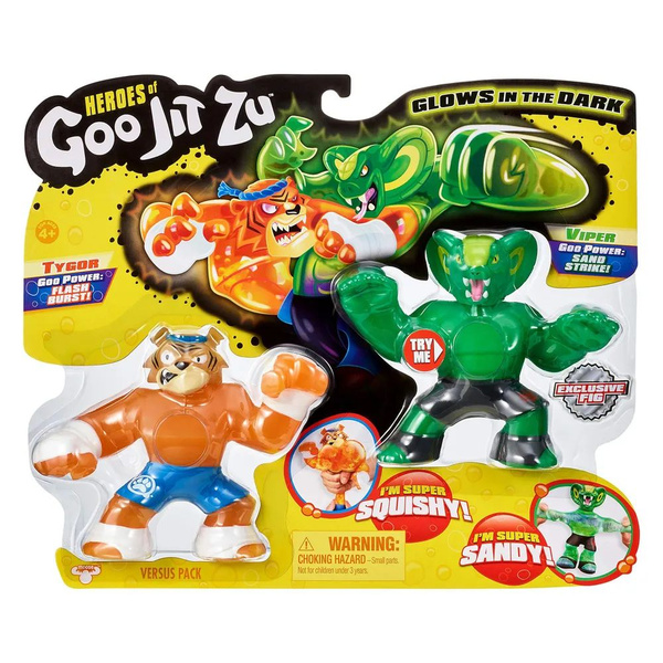 GooJitZu Toys 2 растягивающиеся фигурки персонажей купить с доставкой