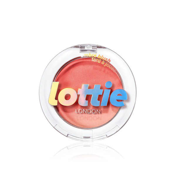 LOTTIE LONDON Двухцветные пудровые румяна для лица Ombre, HAZE, 4 г ...