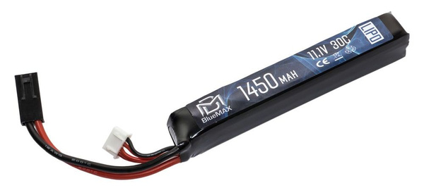 Аккумулятор для страйкбольного автомата BlueMax LiPo 11.1В, 1450мАч ...