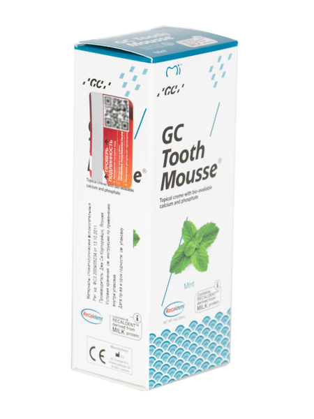 Зубной гель GC Tooth Mousse Тус Мусс, для восстановления и укрепления ...