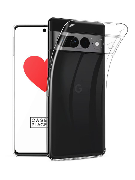 Чехол на Google Pixel 7 Pro / Гугл Пиксель 7 Про прозрачный - купить с ...