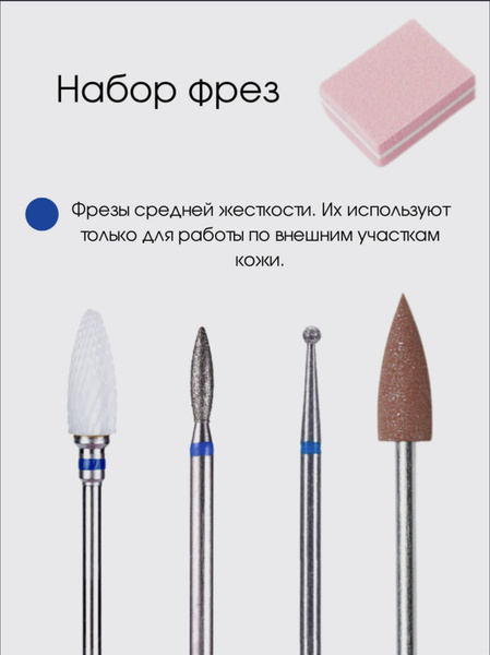 Фреза для аппаратного маникюра Фрезы - купить по выгодной цене в ...