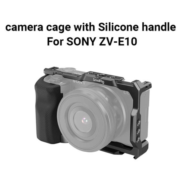 Клетка SmallRig для Sony ZV-E10 с силиконовым захватом 3538B 3538 ...