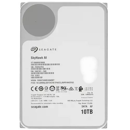 10 ТБ Внутренний жесткий диск Seagate ST10000VE0008 (ST10000VE0008 ...