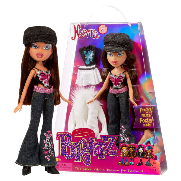 Модная шарнирная кукла Bratz 584667 Невра Братс - купить с доставкой по ...