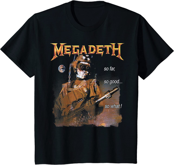 Футболка Megadeth, размер 50, цвет черный, 棉花 - купить по выгодной цене ...
