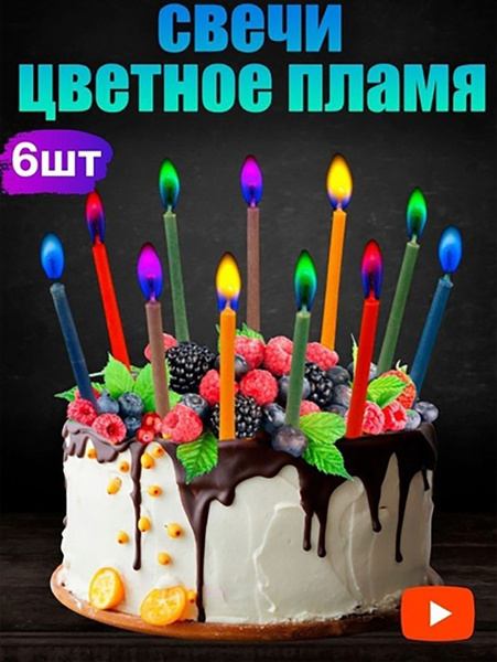 Вопросы и ответы о Свечи для торта "Цветное пламя", Фонтан фейерверк на ...