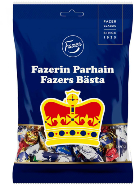 Карамельные конфеты ассорти Fazer Fazerin Parhain 220 гр. - купить с ...