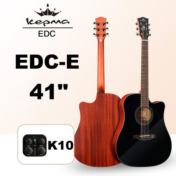 Kepma Электроакустическая гитара Kepma гитара 6-струнная, корпус Ель 4/ ...