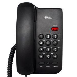 Телефон проводной RITMIX RT-311 black - купить с доставкой по выгодным ...