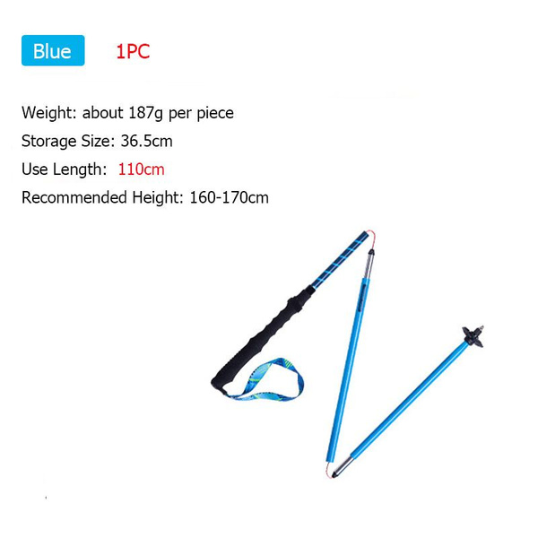 Складная палка для ходьбы, походная палка E4202 - купить с доставкой по ...