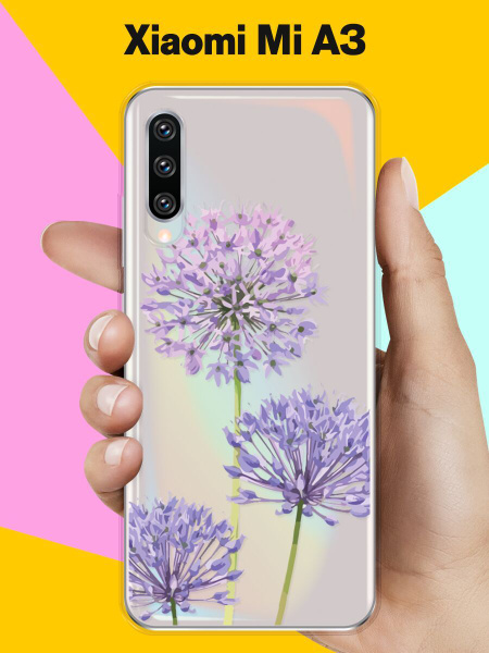Силиконовый чехол на Xiaomi Mi A3 Цветы 40 / для Сяоми Ми А3 - купить с ...