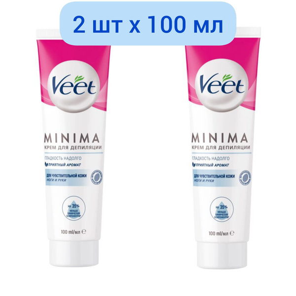 VEET MINIMA Крем для депиляции , для чуствительной кожи, набор 2 шт х ...