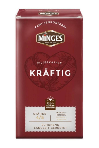 Кофе молотый Minges Kraftig, 500 г - купить с доставкой по выгодным ...
