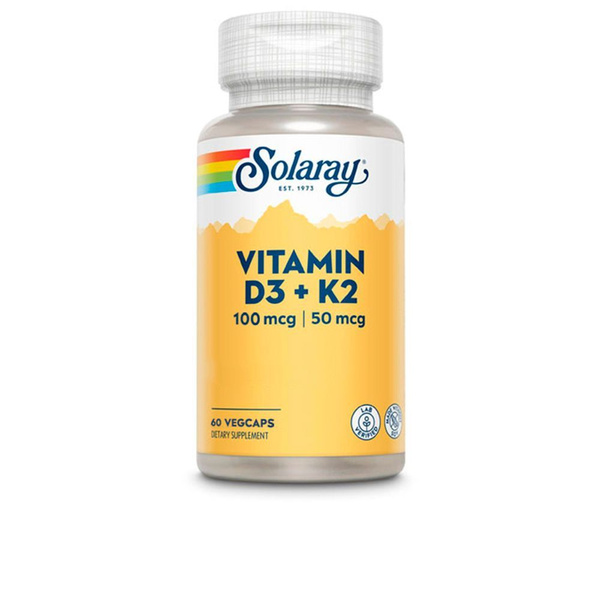 Solaray vitamin D3 + K2 60 капсул витамин д3 и к2 соларей - купить с ...