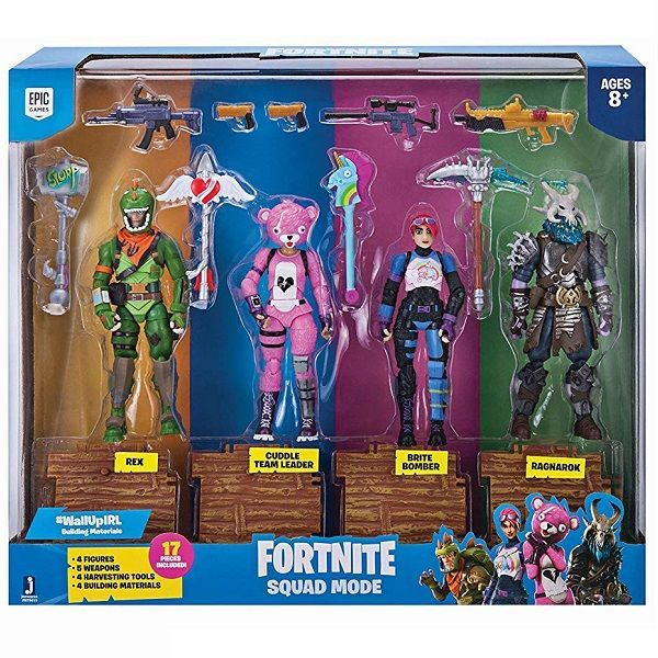 Fortnite - Набор "Squad Mode", 4 фигурки и аксессуары - купить с ...