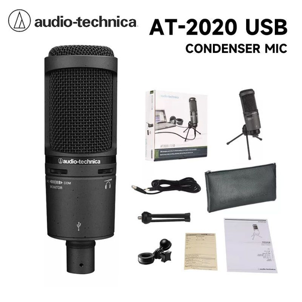Микрофон студийный Audio-Technica AT 2020 USB+... - купить по выгодной ...