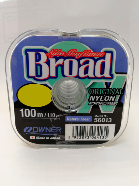 Монофильная леска для рыбалки OWNER Леска Broad 100м по 100 м купить по ...