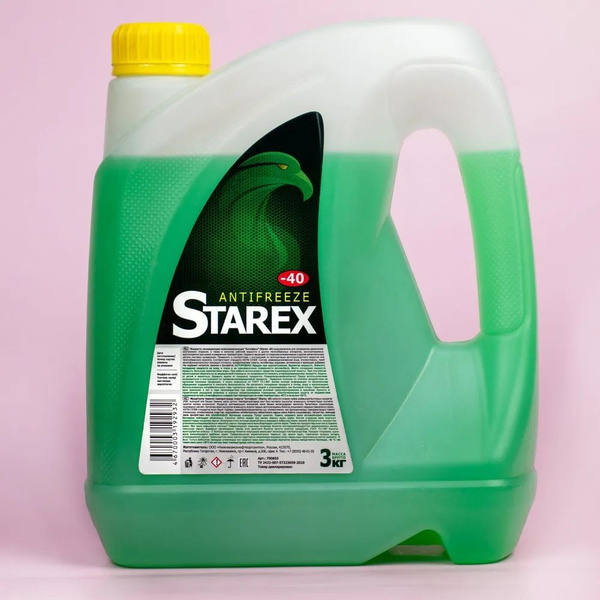 Антифриз STAREX 7006_зеленый, Готовый раствор купить по выгодной цене в ...