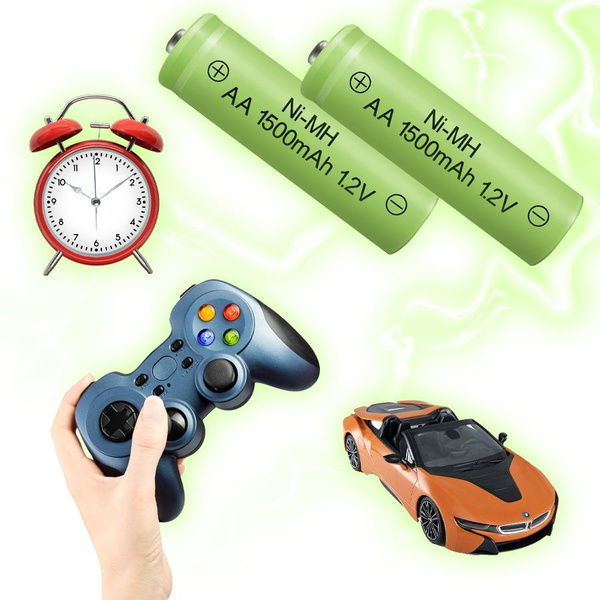 Ni-Mh аккумуляторы HR6 AA 1500mAh на блистере, 4шт, 1.2VNiMH 1,2 В 1500 ...