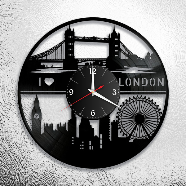 Настенные часы "Лондон, London, Англия", 30 см - купить по низкой цене ...