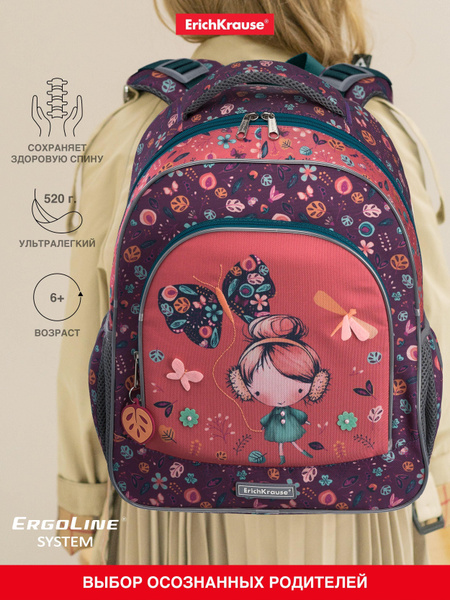 Школьный рюкзак ErichKrause ErgoLine 15L Autumn Walk - купить с ...