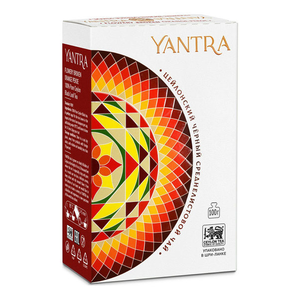 Чай черный Yantra Классик листовой 100 г - купить с доставкой по ...