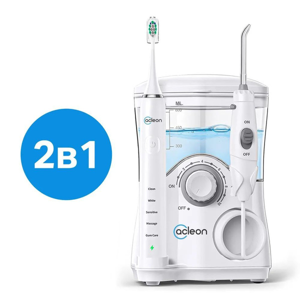 Зубной центр Acleon TF800/Стационарный ирригатор/Зубная щетка/2 в 1 ...